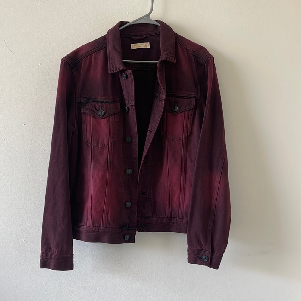 All Saint Blood Denim Jacket